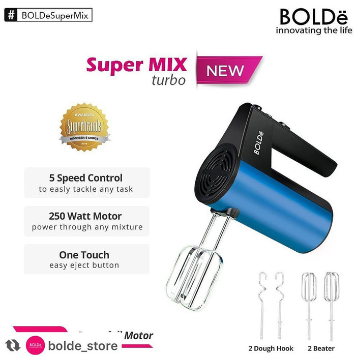 Bolde Super Mix Turbo - Biru